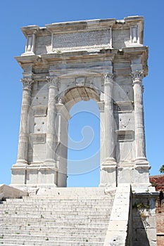 Roman arch in Ancona