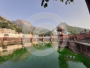 Historical Royal Pond `Sagar` in Musi Maharani