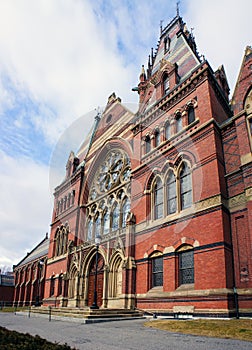 The historical Sanders Theatre of Harvard University