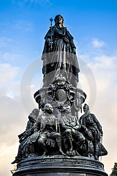 Historical sculpture in Saint Petersburg photo