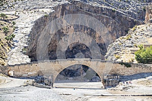 The historical Severan Bridge Adiyaman