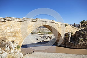 The historical Severan Bridge Adiyaman