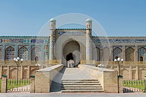 Historical sight building in Uzbekistan