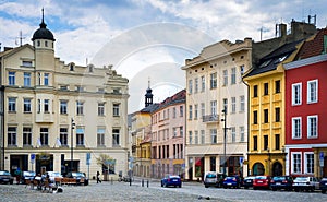 Historical sights of Olomouc in the Czech Republic.