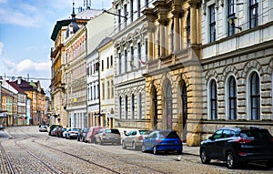 Historical sights of Olomouc in the Czech Republic.