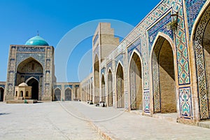 Historical sights of silk road in Samarqand, Uzbekistan