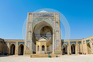 Historical sights of silk road in Uzbekistan