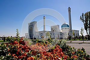 Historical sight building in Uzbekistan