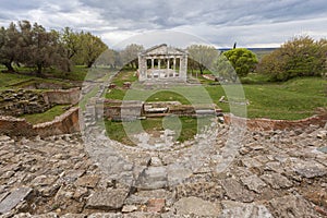 Historical site of Apollonia in Albania