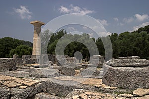 The Historical Site Of Olympia