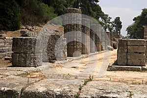 The Historical Site Of Olympia