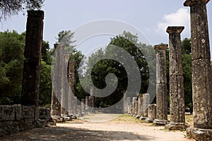 The Historical Site Of Olympia