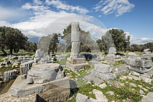 Historical Site In Teos