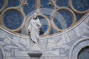 Historical statue of jesus christ