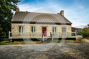 Historical stone house and its architectural and environmental values