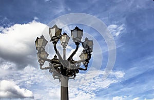 Historical street lamp