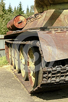 Historical T34 tank
