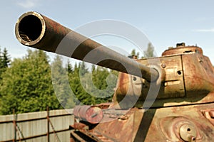 Historical T34 tank