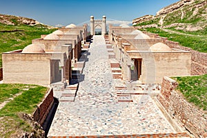 Historical Tajikistan buildings