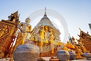 Histórico templo en tailandia 