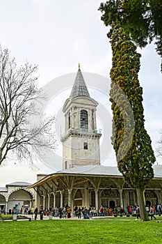 Historical Topkapi Palace in Istanbul.