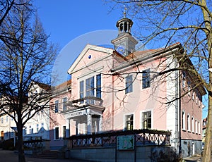 Historical Town Hall in the Old Town of Bad Berka, Thuringia