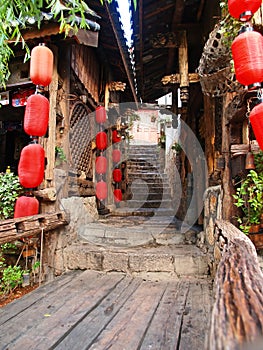 A historical town - Lijiang photo