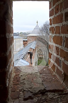 Historical town Zaraysk in Russia.