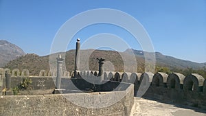 Historical Uparcoat Fort Wall Junagadh