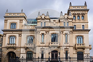 Historical Urquijo mansion in Gijon