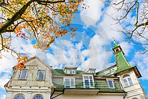 Historical villa in Swinoujscie, Poland