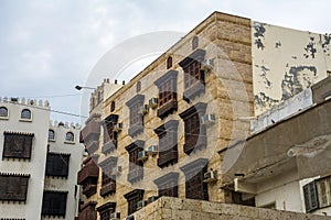 Historical village Al Balad, Jeddah - Saudi arabia photo