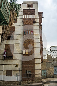 Historical village Al Balad, Jeddah - Saudi arabia photo