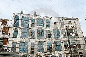 Historical village Al Balad, Jeddah - Saudi arabia photo