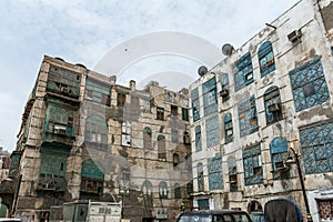 Historical village Al Balad, Jeddah - Saudi arabia photo