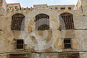 Historical village Al Balad, Jeddah - Saudi arabia photo