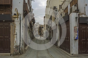 Historical village Al Balad, Jeddah - Saudi arabia photo