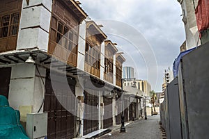 Historical village Al Balad, Jeddah - Saudi arabia photo