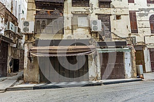 Historical village Al Balad, Jeddah - Saudi arabia photo