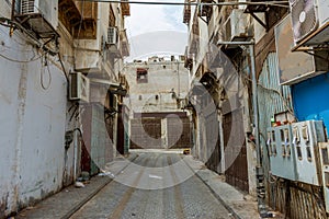 Historical village Al Balad, Jeddah - Saudi arabia photo