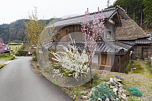 Historical village Miyama in Kyoto, Japan