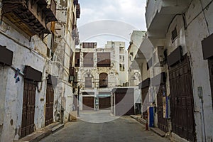 Historical village Al Balad, Jeddah - Saudi arabia photo