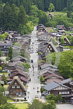 Historical village Shirakawa-go, Japan