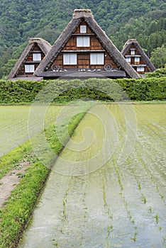 Historical village Shirakawa-go, Japan