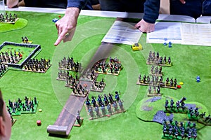 Historical wargaming on board: the French vs. the Brits!