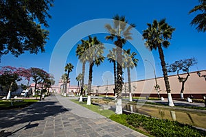 The Paseo de Aguas is a promenade located in the Madera jirÃ³n of the RÃ­mac district in the city of Lim photo