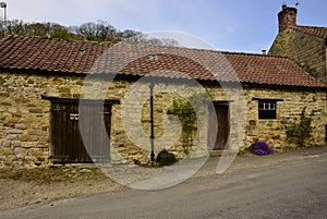 Historically preserved  stone building