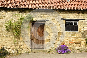 Historically preserved  stone building