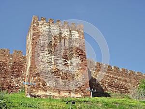 Historische Burg in Silves, Algarve - Portugal