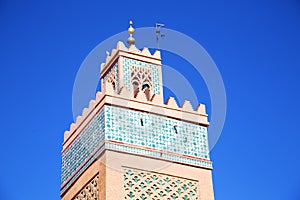 history in maroc africa and the blue sky